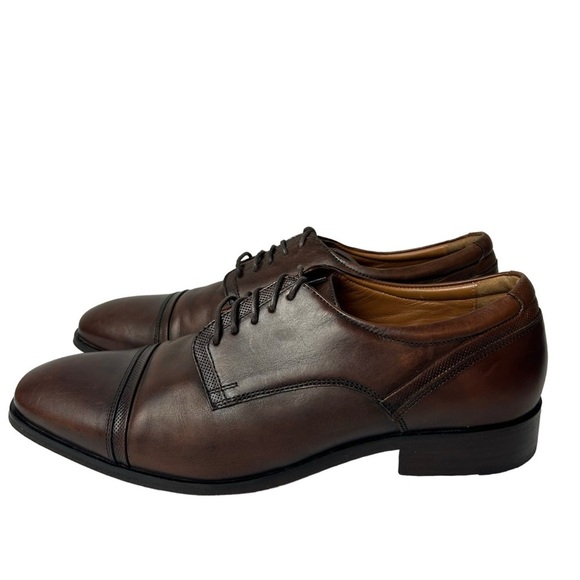 Johnston & Murphy Domani Oxford Leather Shoes Size 9.5M main image 4